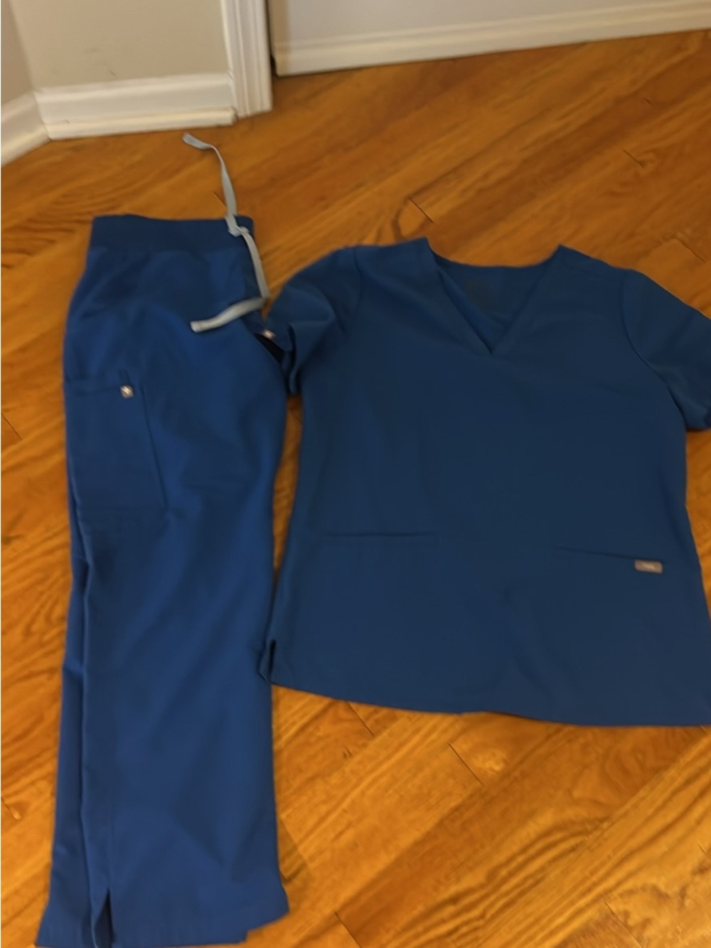 Figs Scrub Set blue medium